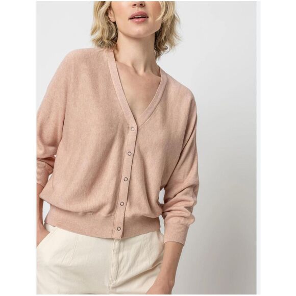Lilla P Open Front Cardigan Sweater - Picture 1 of 6